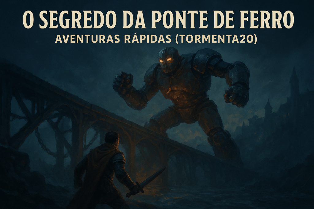 Aventuras Rápidas (Tormenta20): O Segredo da Ponte de&nbsp;Ferro