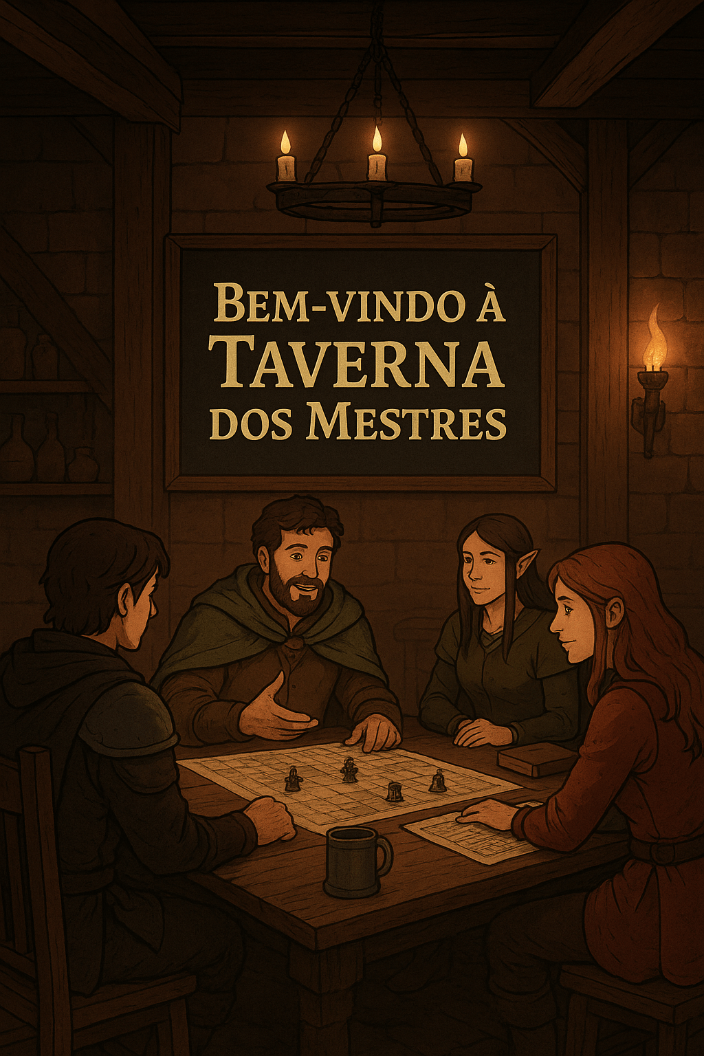 Bem-vindo à Taverna dos&nbsp;Mestres